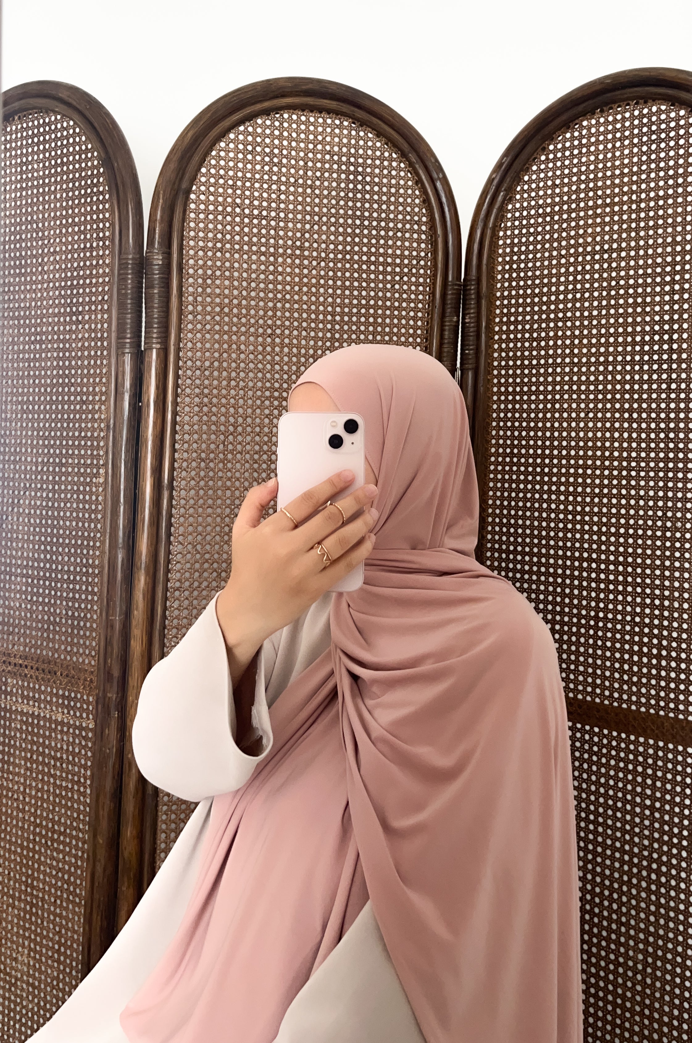 JERSEY PREMIUM MAXI VIEUX ROSE