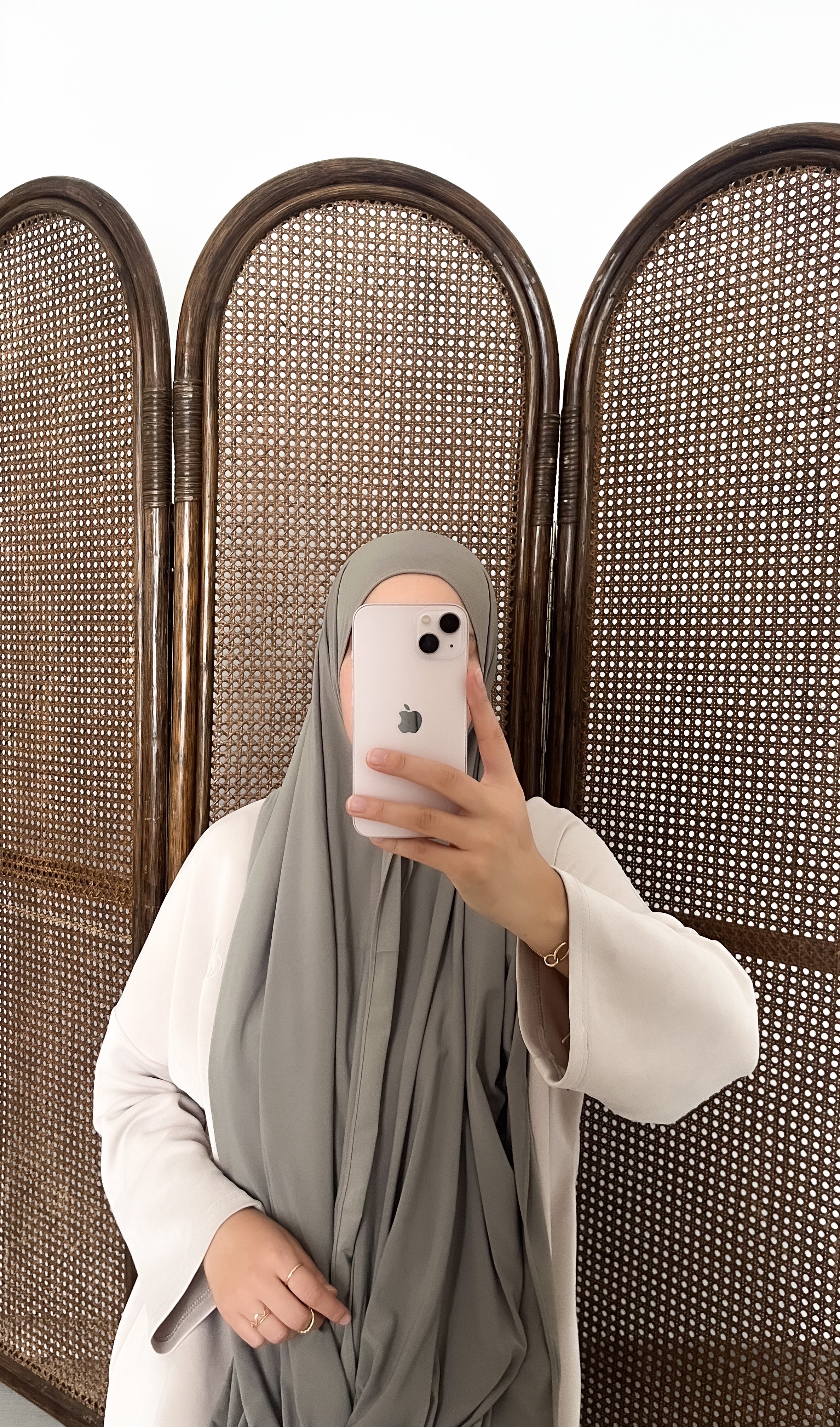 HIJAB EN JERSEY PREMIUM SAUGE