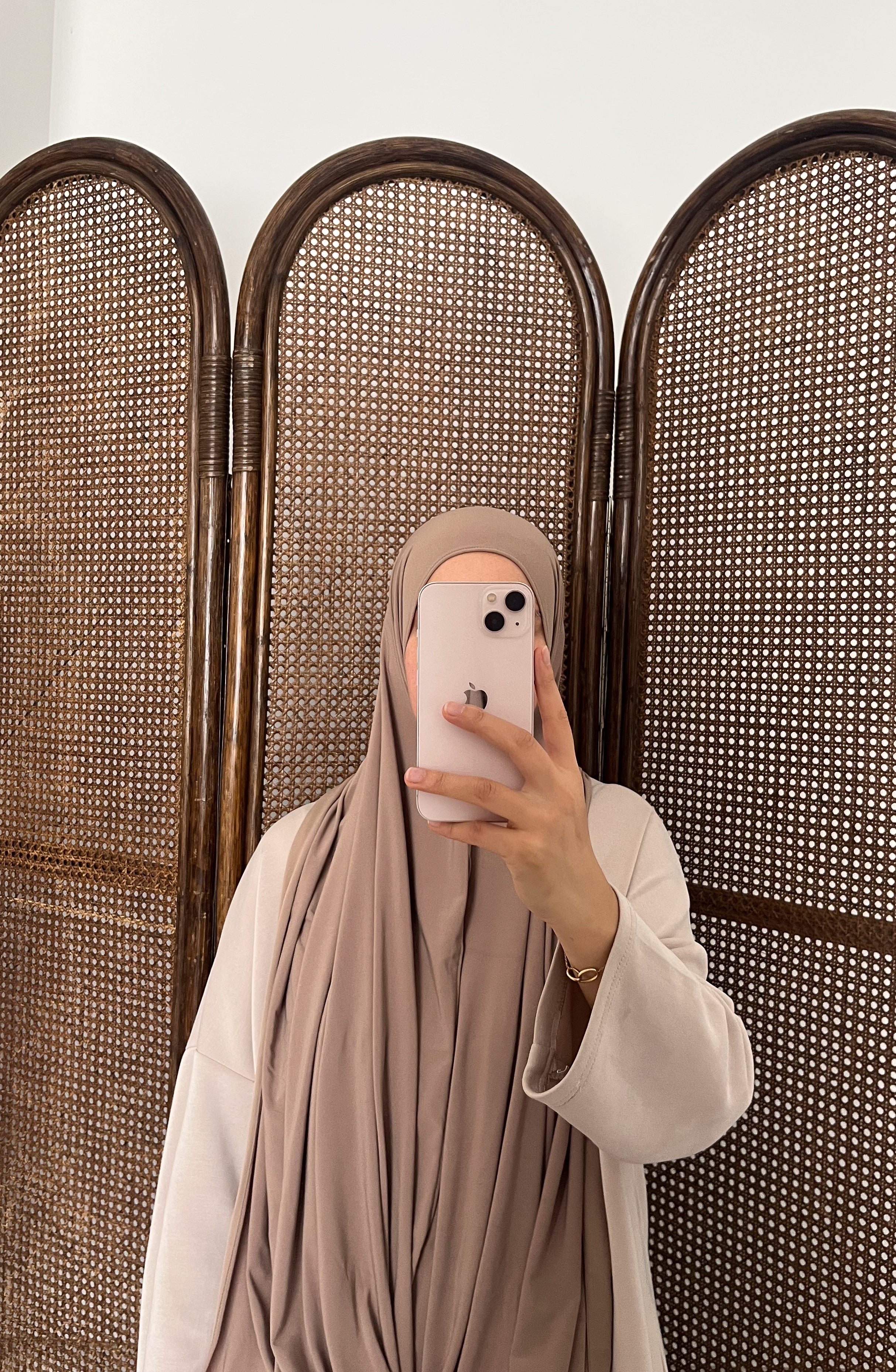 HIJAB EN JERSEY PREMIUM CAMEL