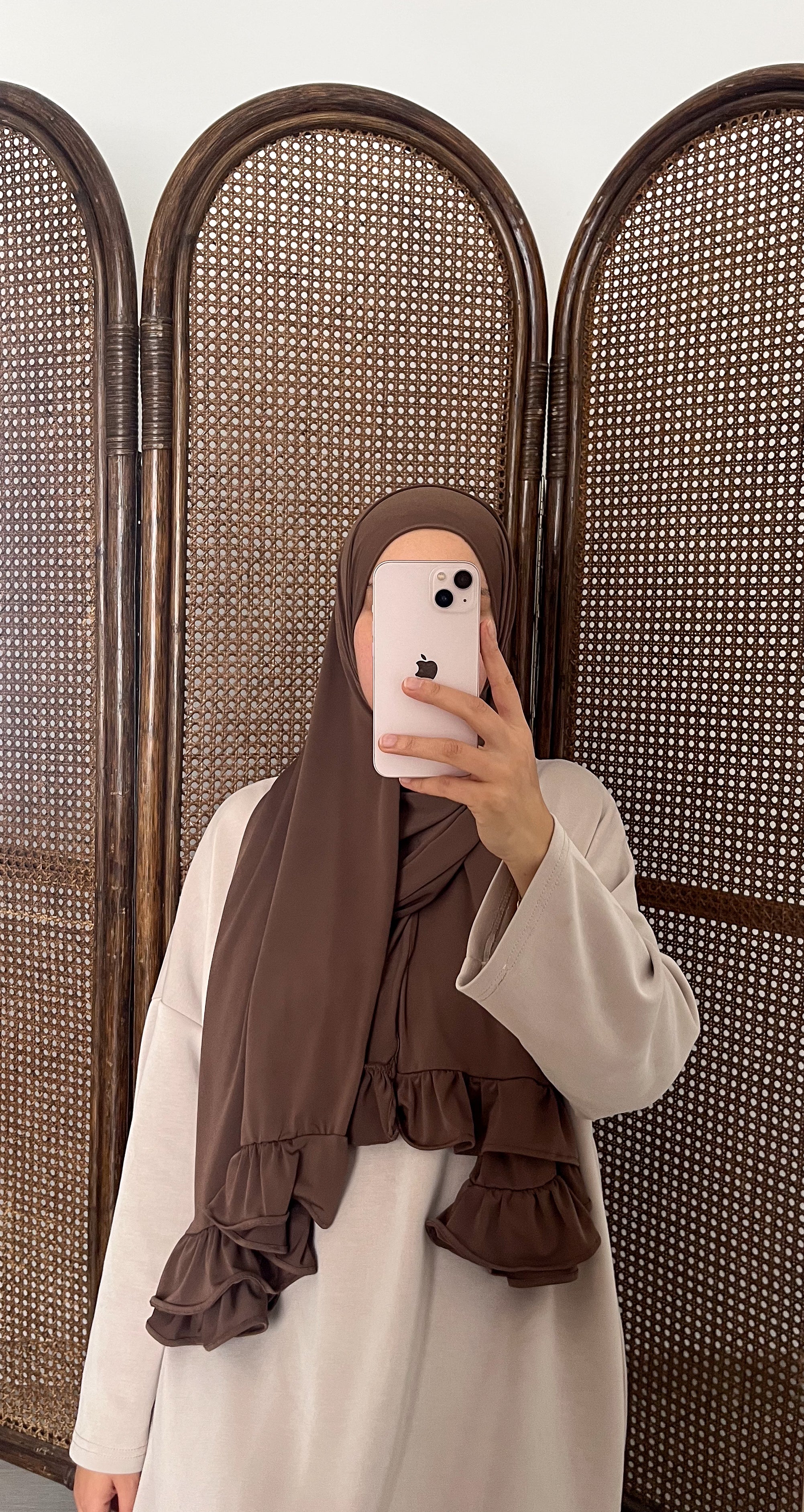 HIJAB FARFELLI CHOCOLAT