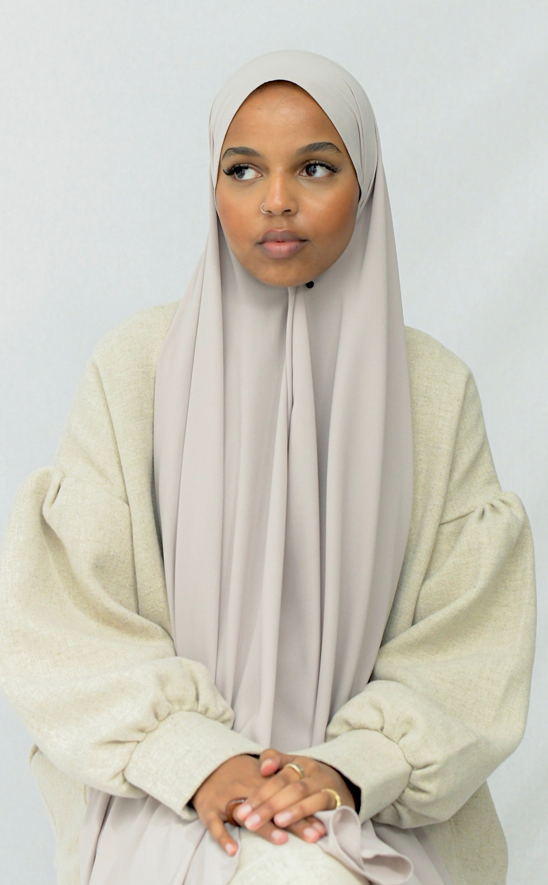 Hijab en soie de Médine