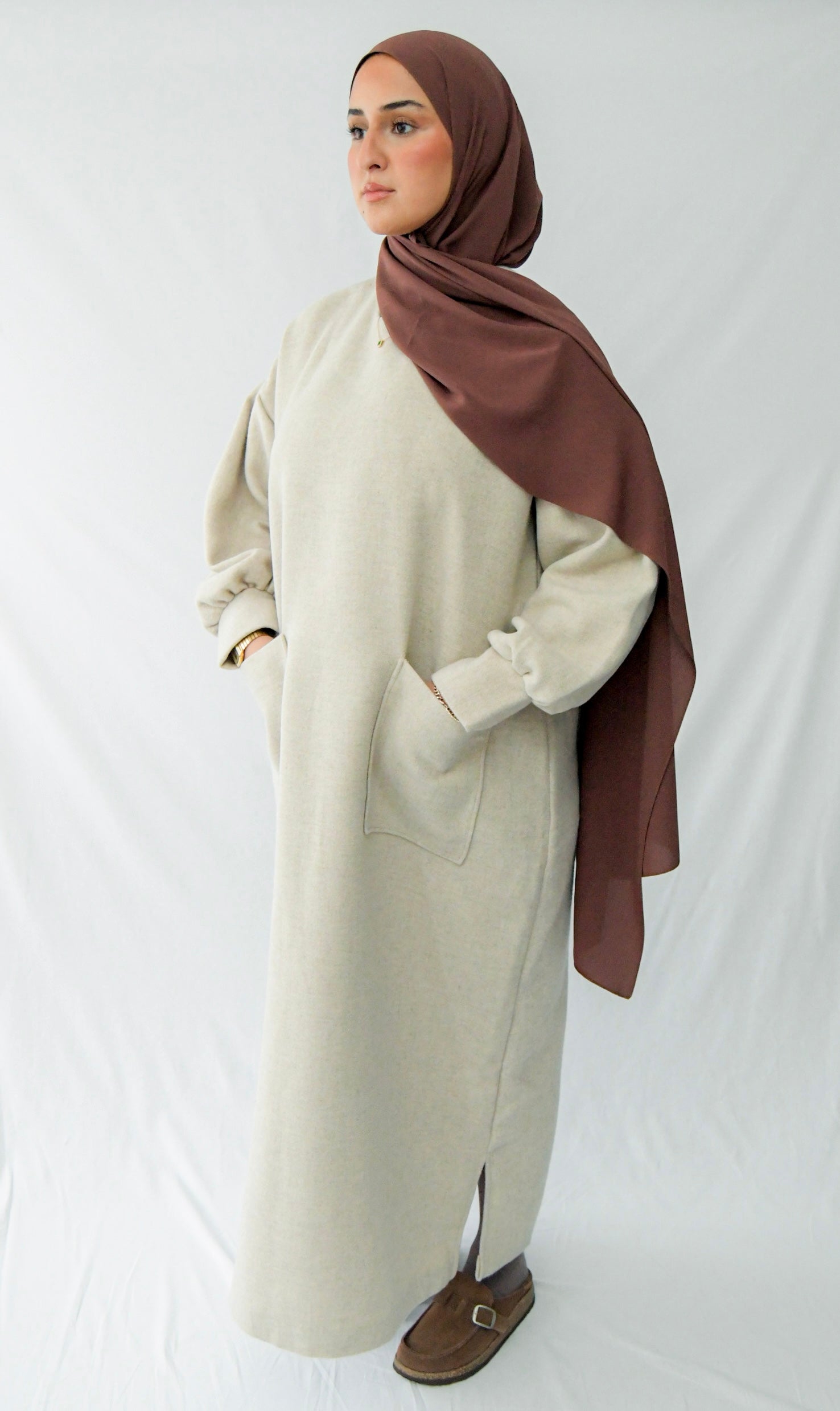 Abaya Mariya beige