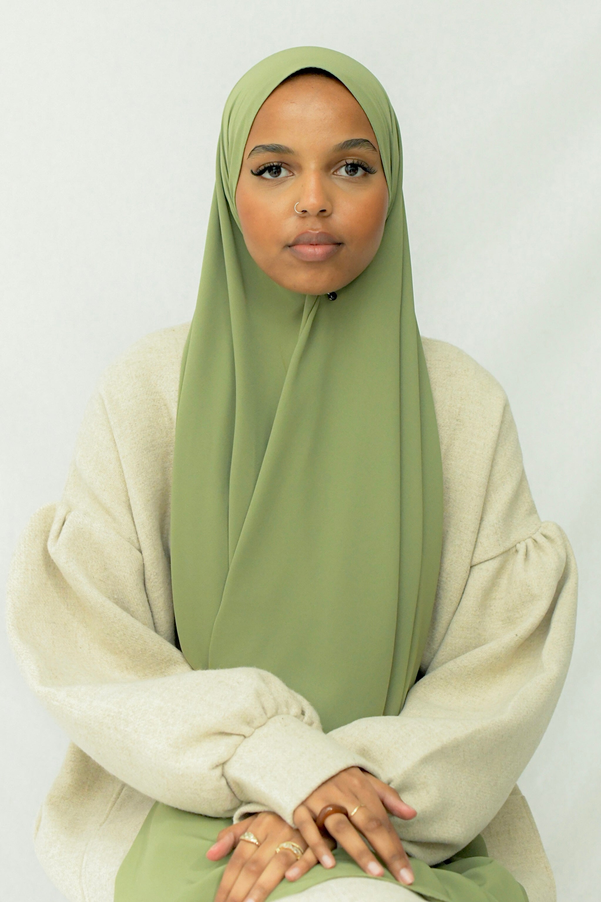 Hijab en soie de Médine