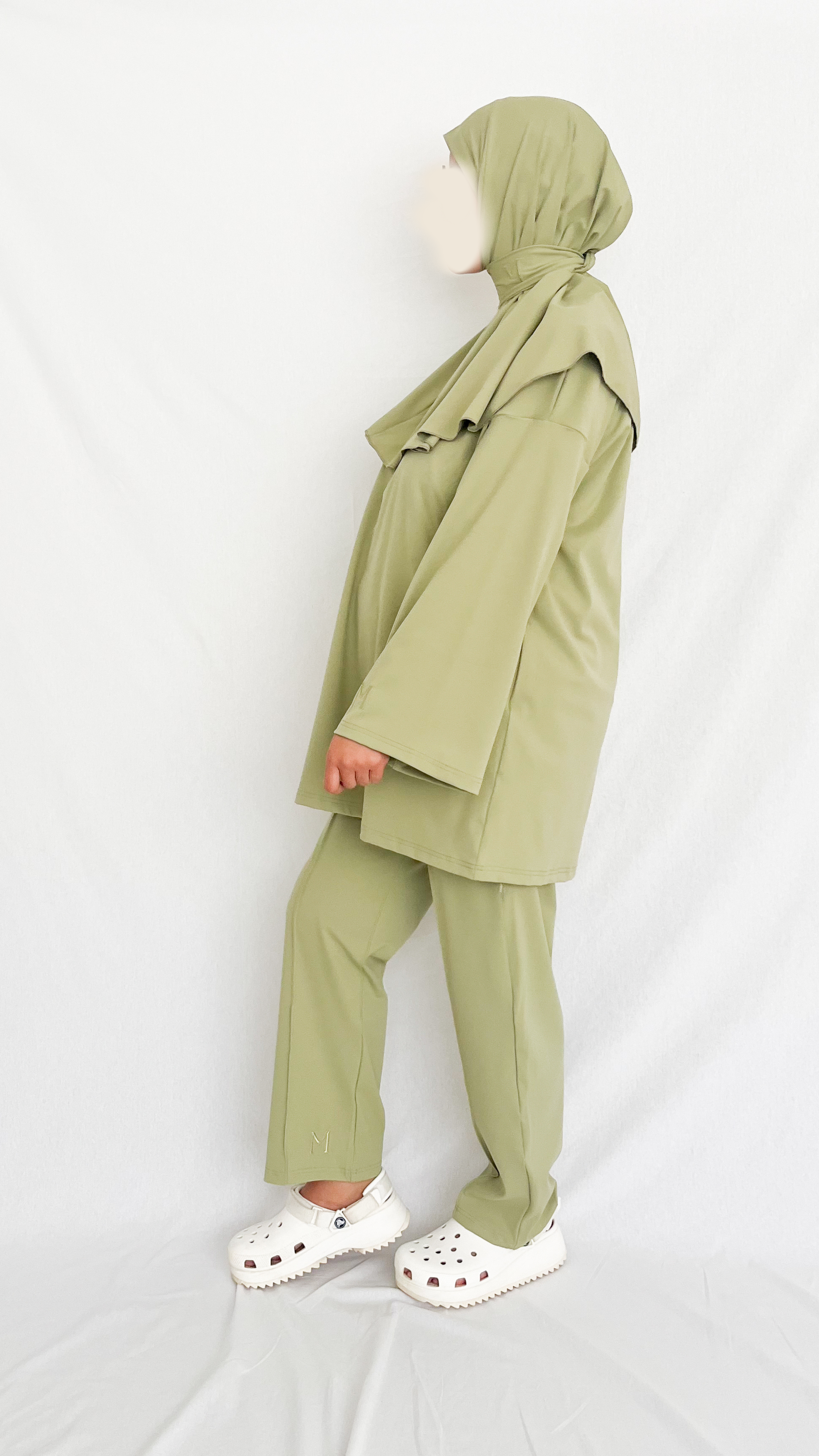 Burkini Mariya Court vert pastel