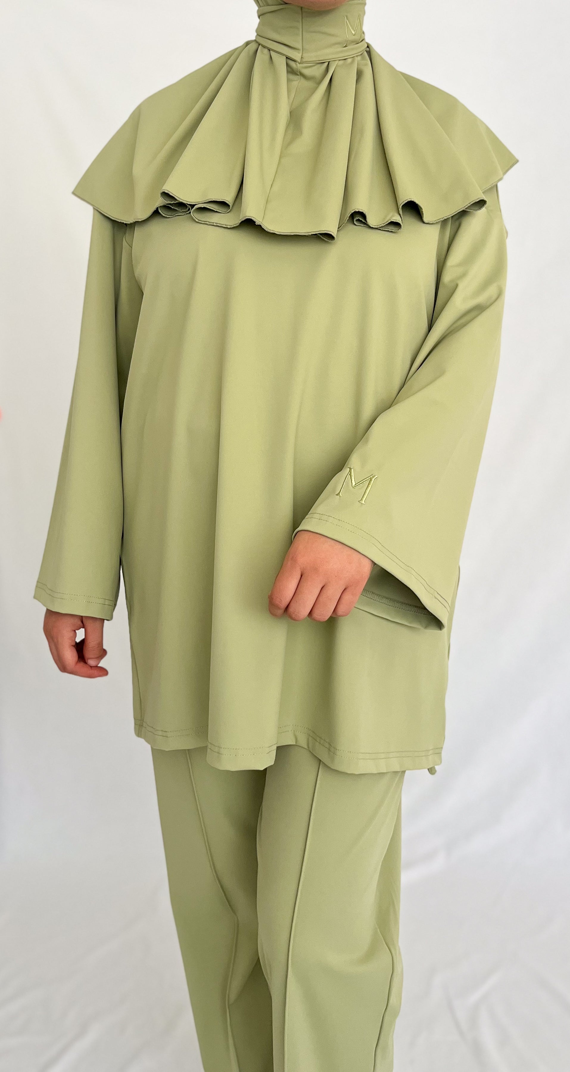 Burkini Mariya Court vert pastel