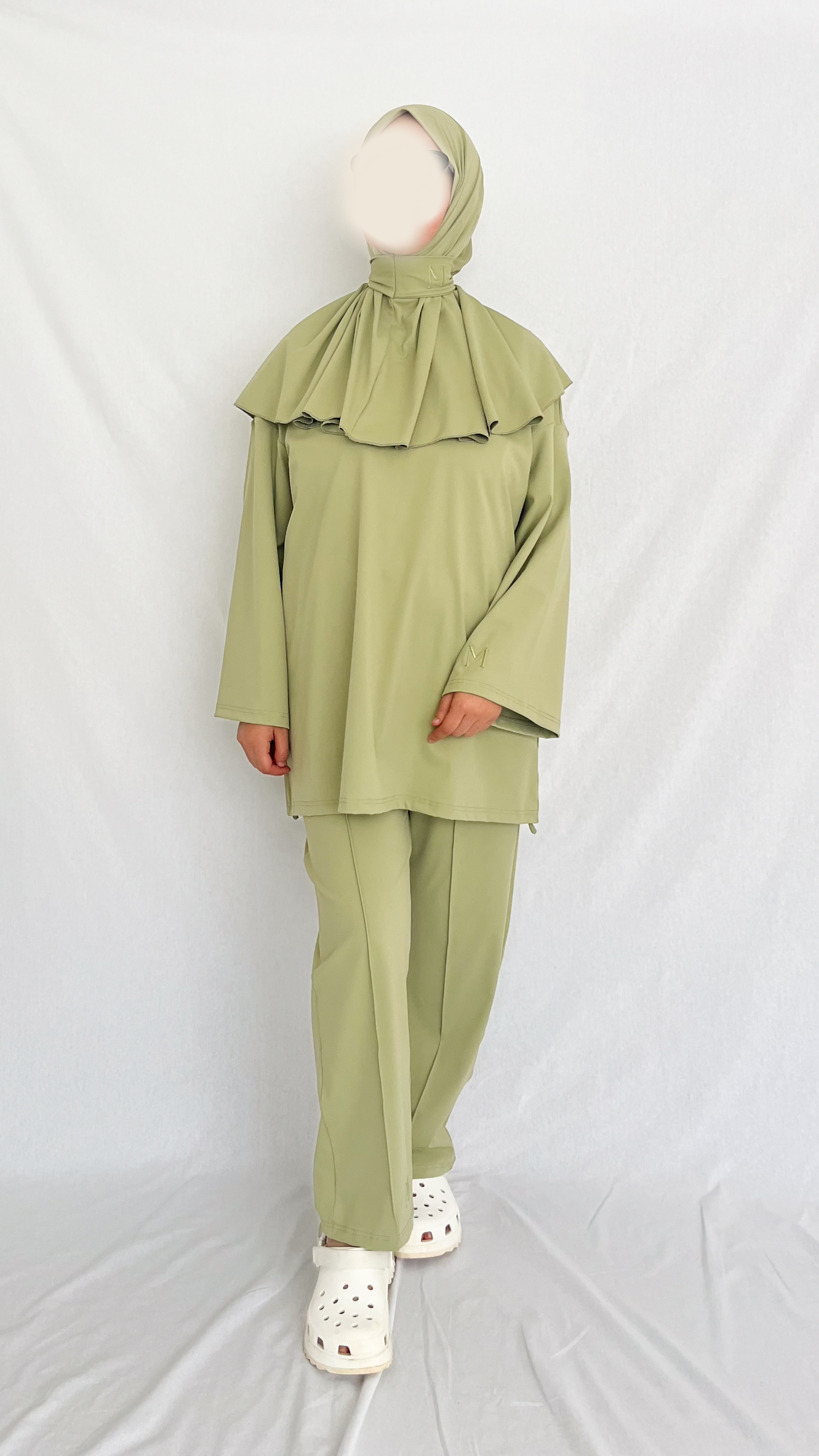 Burkini Mariya Court vert pastel